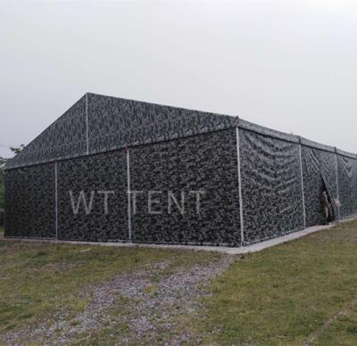 Camouflage Printed Custom Made Tents With Double Color Sidewalls