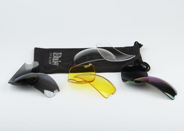 Eye Protective Tactical Safety Glasses Discoloration Function For Riding And Cycling