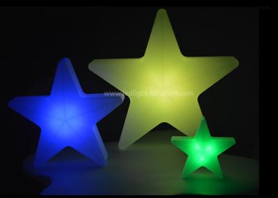 Cores que mudam a luz da noite da estrela de crianças do diodo emissor de luz impermeável para a decoração home