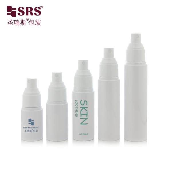 24/410 PET PCR Recycled Clear Transparent Glossy Plastic Sprayer Pump Bottle With Fine Mist Pump Perfume Toner  Packaging