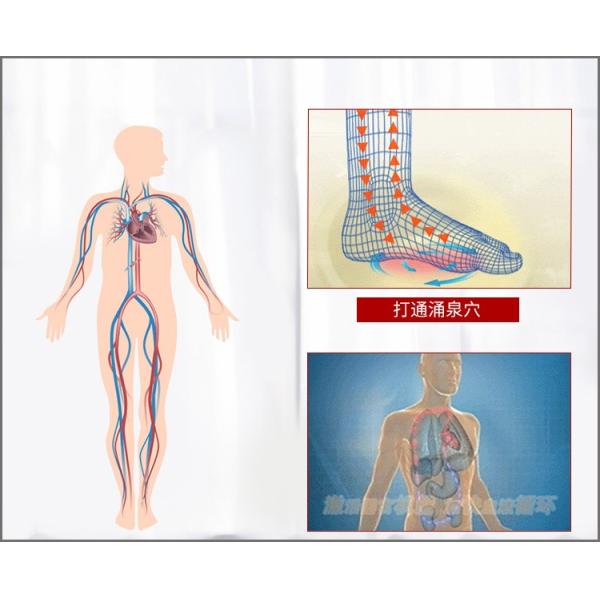 2020 Jade Stone Health Care Healing Acupuncture Shoes Genuine Leather Massage Slipper for Shoes Natural Foot Massage
