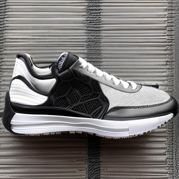 Unisex Rubber Mesh Running Sneakers Lightweight  Biodegradable