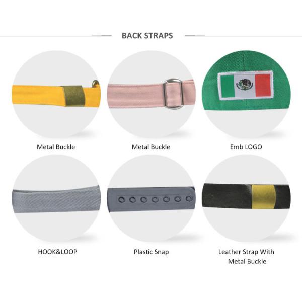 62cm Advertising Baseball Caps , Adults Embroidered Mens 6 Panel Hats