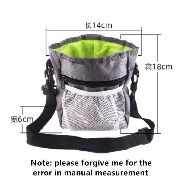 Bolso el 10x10x5cm del entrenamiento del animal doméstico de Oxford de la mochila del perro