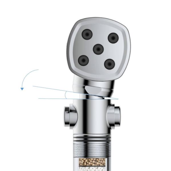 Filter Impurities Bathroom  Hand Shower Nozzle Simple And Convenient Installation