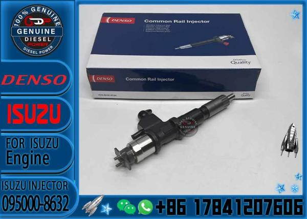 Motor diesel Injetor de combustível do sistema ferroviário comum 095000-8630 095000-8631 095000-8632 095000-8633 para ISUZ-U 8-98139816-0 8-981398