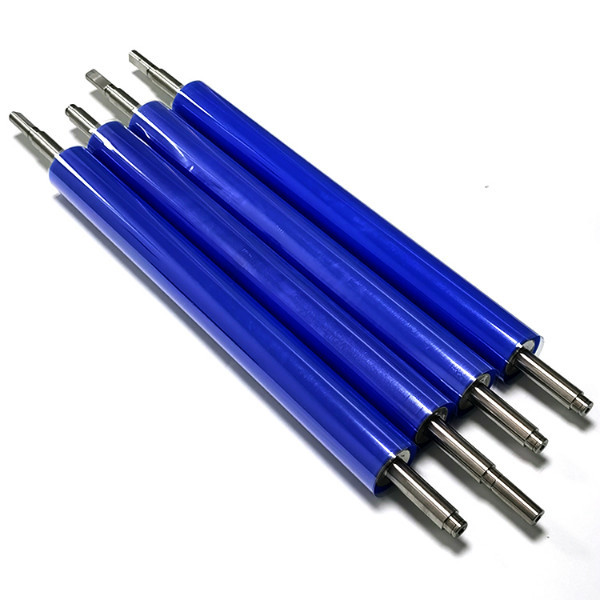 Blue Reusable Silicone Cleanroom Tacky Roller For SMT Machine