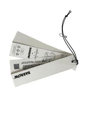 Eco Friendly Hang Tag Etiquetas personalizadas Etiquetas para roupas Etiquetas de marca de moda