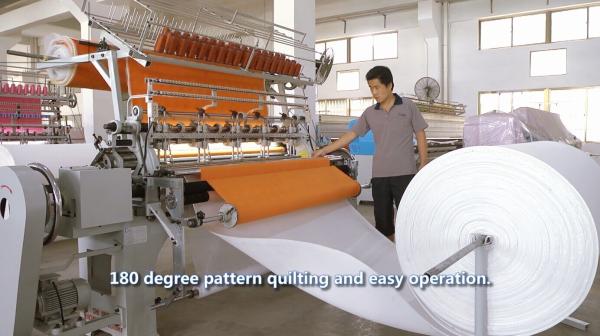 94 Inch Cam Model Lock Stitch Quilting Machine , 2.4 Meters Industrial Sewing Machine