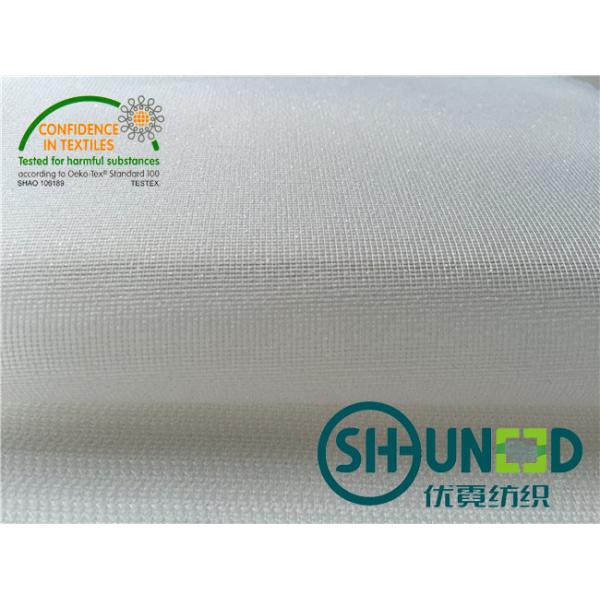Knit 100% Warp многоточия двойника PA плавкий Interlining эластичное W1120