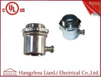 A polegada alistada UL de 1/2 ao metal EMT Conduit Connectors de 4 polegadas com PVC isolaram Throad