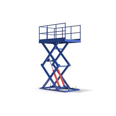 16m SHIM1612HD Hydraulic Electric Scissor Lift China Factory Aerial Work Platform For Construction