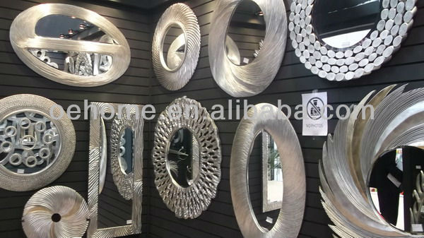 Venetian Asymmetrical Mirror Wall Mounted Bathroom Mirror For Interior Decorating