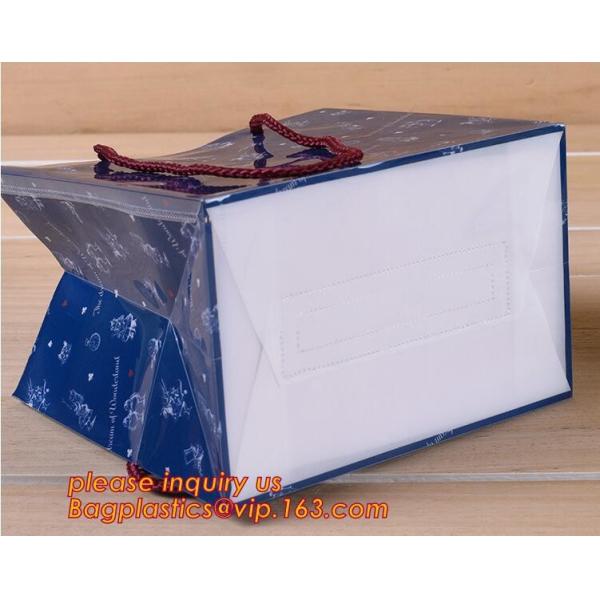 Wholesale reusable biodegradable luxury die d u cut handle cart non woven gift shopping bags with logo bagplastics bagea