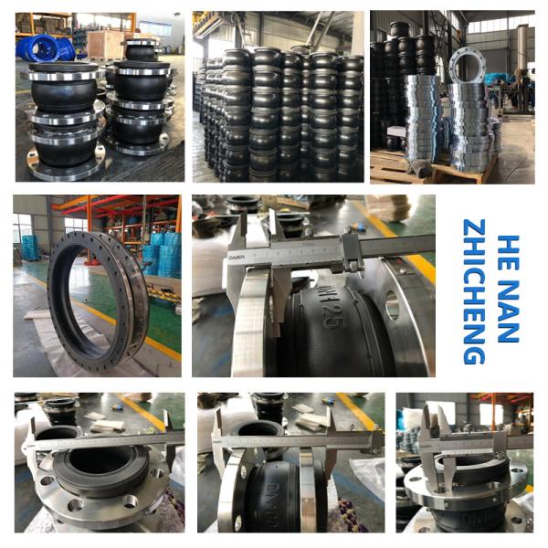 1 4 1 2 Inch Rubber Expansion Joint Dn50 Dn100 Dn1000 Dn200 Dn300 Dn350 Flange Pn80
