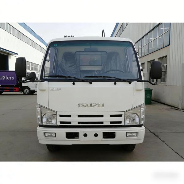 Diesel Fuel Type Mini Rear Loader Garbage Truck 5cbm Mini Refuse Collector Truck