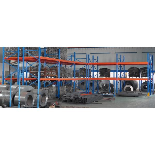 Промышленные железные стойки для хранения груза с максимальной вместимостью 2000 кг/палет