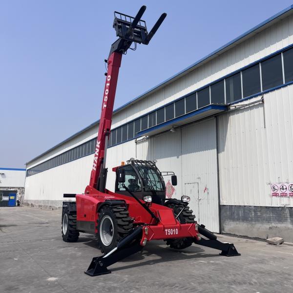 Hydraulic Transmission Telescopic Forklift boom Loader with 3ton-5ton Working Weight