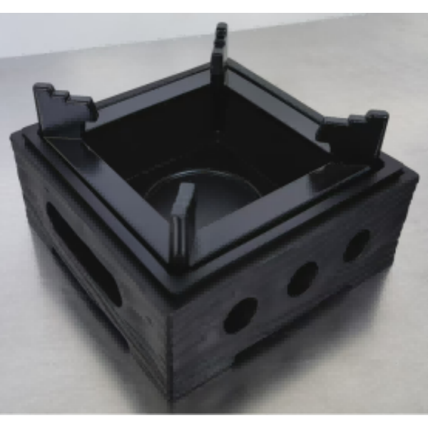 Portable Solid Fuel Stove Mini Cooking Baking Tools Camping Buffet Warmer