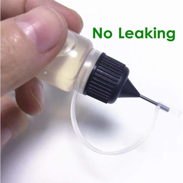 Различный материал ПЭ бутылки масла дыма цветов крепкий с стальной крышкой иглы