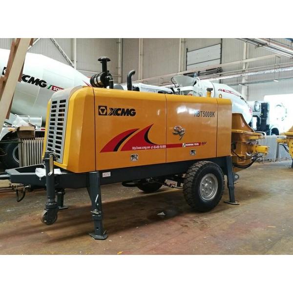 насос 8Mpa  HBT5008K 82kW установленный трейлером конкретный