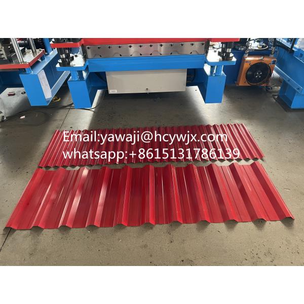 Double Layer Galvanized Tile Roofing Sheet Making Roll Forming Machine