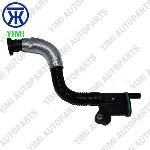 High-Temperature Reinforced Rubber EGR Hose L06J103213F with Fiber-Reinforced Construction for Direct OEM Replacement in VW EA888 Engines