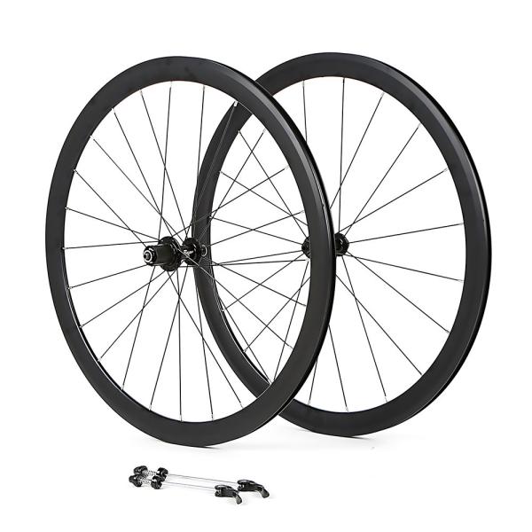 700C Aluminum Alloy Gravel Wheelset , 40mm Alloy Wheelset With Rim Brake