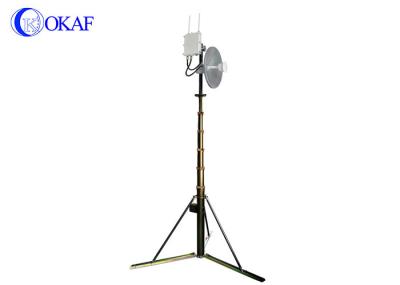 10 Meter 33ft Telescopic Antenna Mast Aluminum Hand Crank Telescopic Communication Tower