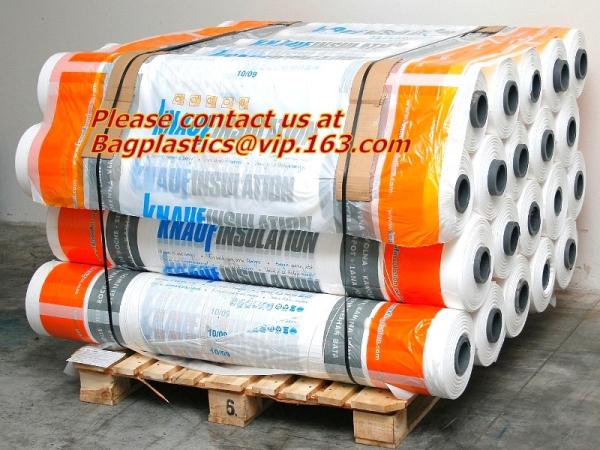 Poly tubing with customer printing and anti static tube film, gusset poly tubing on roll