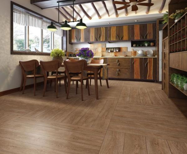 250x1500mm Wooden Porcelain Tiles Beige Cream Oak Tree Design