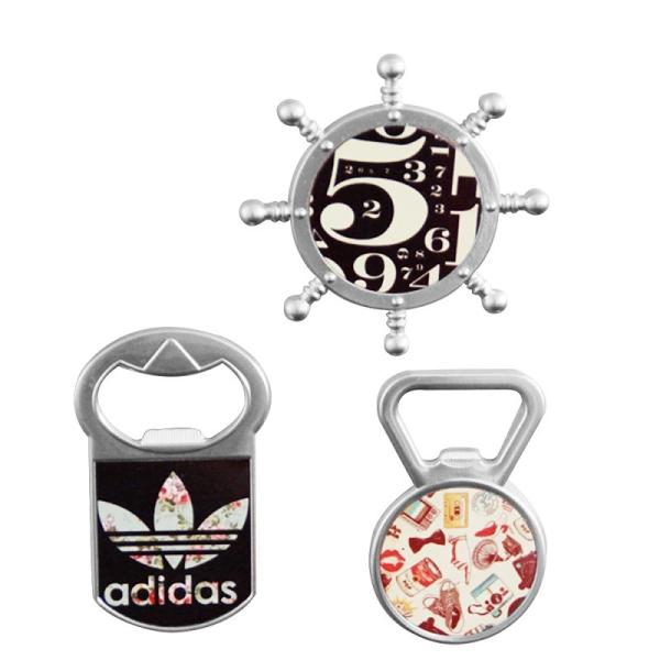 Personalized Sublimation Metal Fridge Magnet Bottle Opener Custom Magnet Bottle Opener
