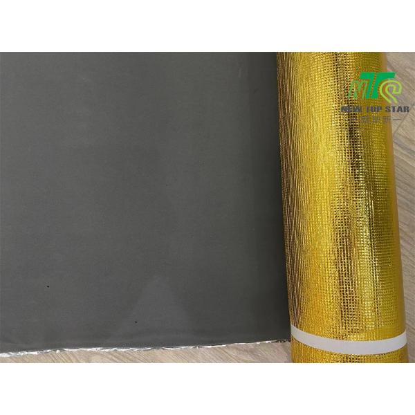 110kg/m3 EVA Acoustic Floor Underlayment 200sqft/roll With Golden Film Coating