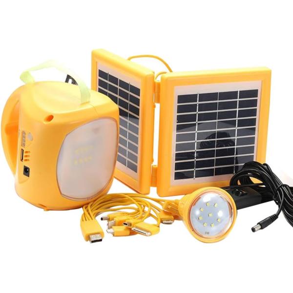 Rechargeable Solar Camping Lantern | Emergency Phone Charger | Multifunctional Outdoor Lighting