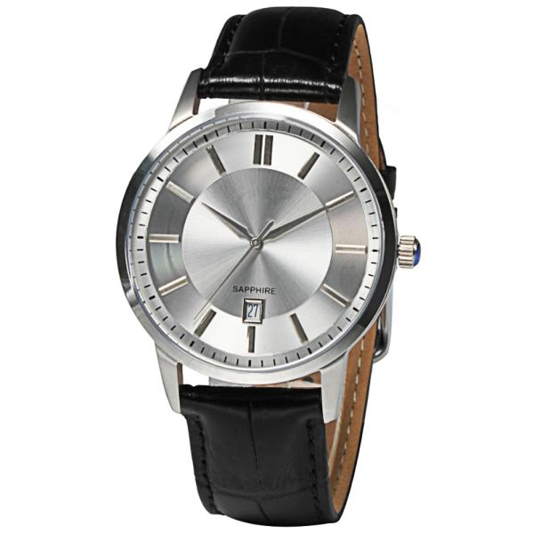 2019 Fashion Men′s Watch 5ATM Waterproof Stainless Steel Sapphire Customized Wrist Watch for Men