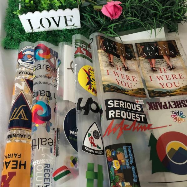 Nontoxic Printable Heat Transfer Garment Labels Washable Oem Designs