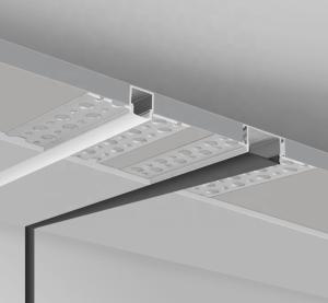 T5 6063 PC Pmmaは乾式壁のためのアルミニウム導かれたプロフィール5mm PCBを引込めた