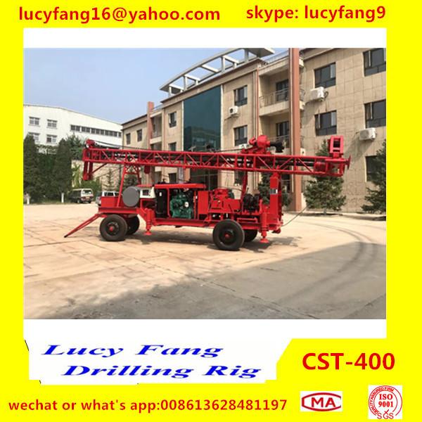 China Popular Good Quality Wheeled  Mounted Mobile  CST-200 Hydraulic Big Pile hole Drilling Rig For 200 m Depth