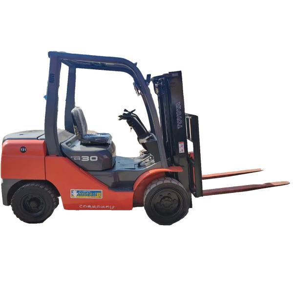 3 Tons Used Toyota Diesel Engine Forklift For Warehouse Handling