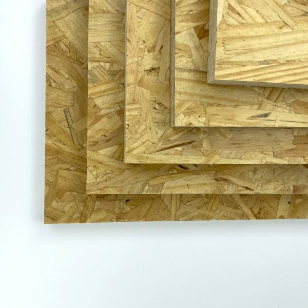 Durable Harmless Oriented Strand Board OSB , Multipurpose Wood OSB Sheets