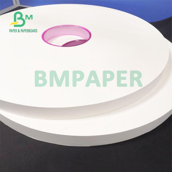 Papel blanco de 28 gramos de grado alimenticio para pajitas de embalaje 30 mm 35 mm Ecológico