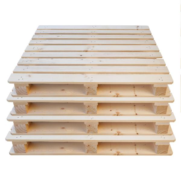 Free Fumigation Ht Wood Pallet Heavy Duty 4 Way Block Pallet