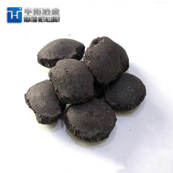 10-50mm Metallurgy Silicon Briquette Black For Steel Smelting