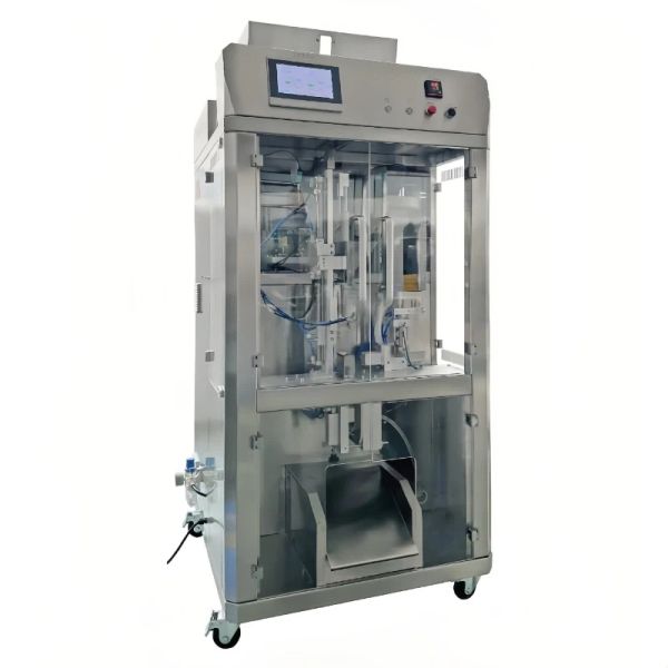 1.5kw Automatic Tea Packing Machine Vacuum Pre Made Bag Packing Machine 220V