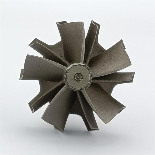 GT2056V turbocharger shaft upgrage 5+5 blades 700935-0001 700935-0003 700935-0004 for Ford BMW, X5 & 330 3.0d