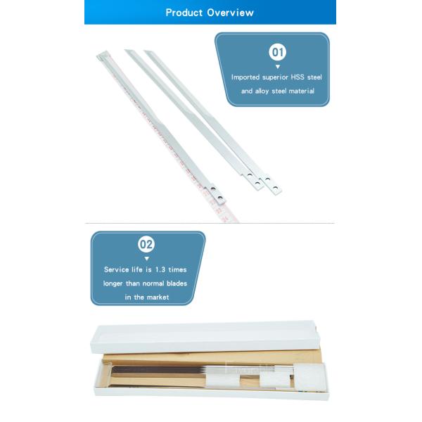 105935 High Precision Alloy Steel Knife Blade For Bullmer Cutting Machine D8002
