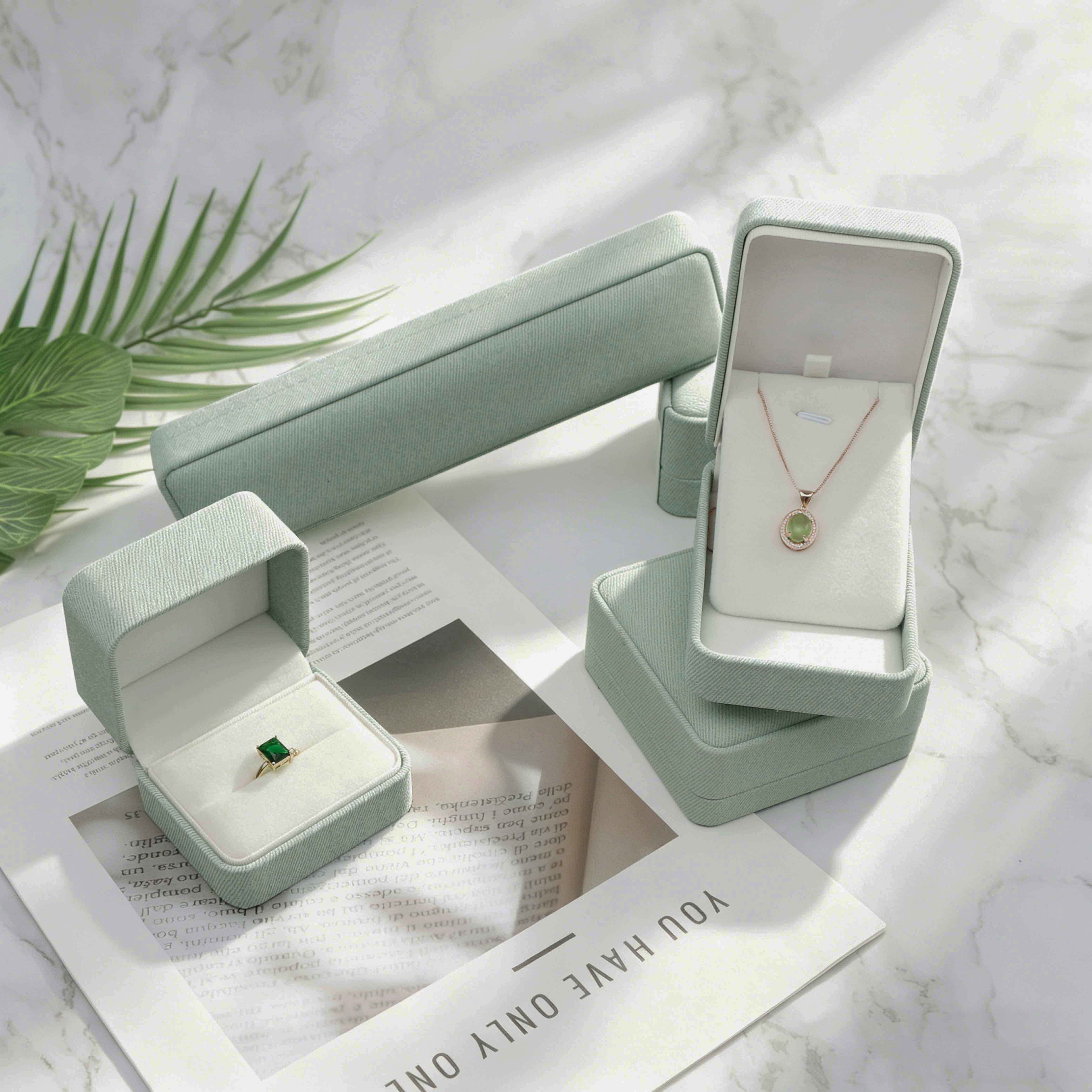 PU Leather Jewelry Box