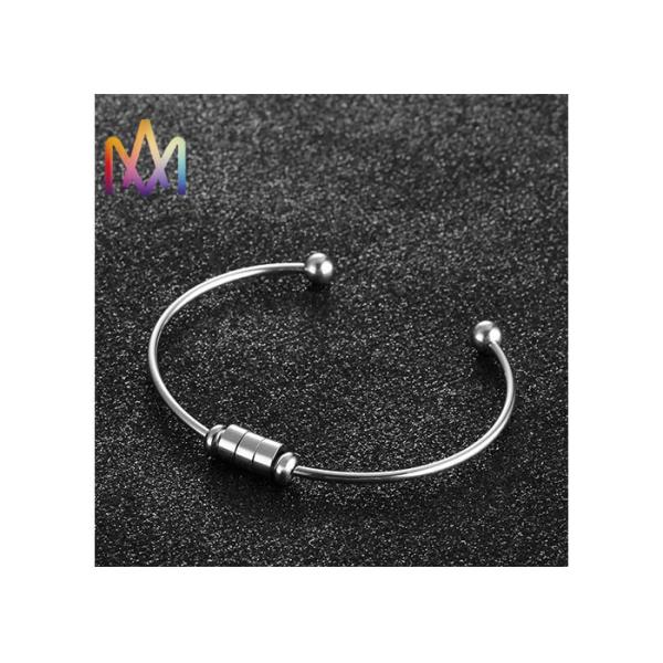 Removable Wired Cuff Womens Engraved Bracelets 7g