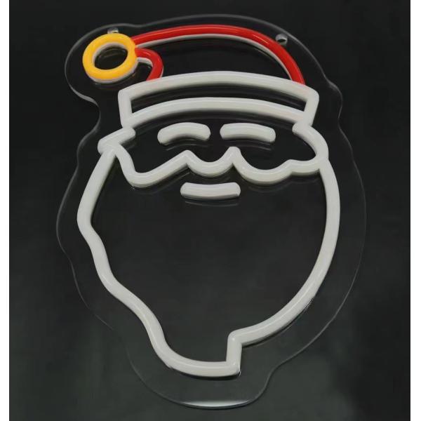 Customization Wedding Decorative Christmas Hat Shaped Led Neon Sign Led Light