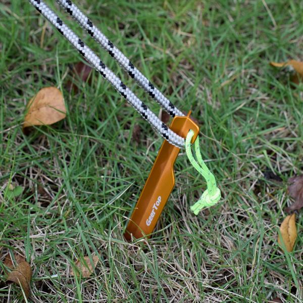 Geertop 7075 Aluminum Pegs Outdoor Camping Accessories